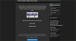 Desktop Screenshot of brookswesterband.com